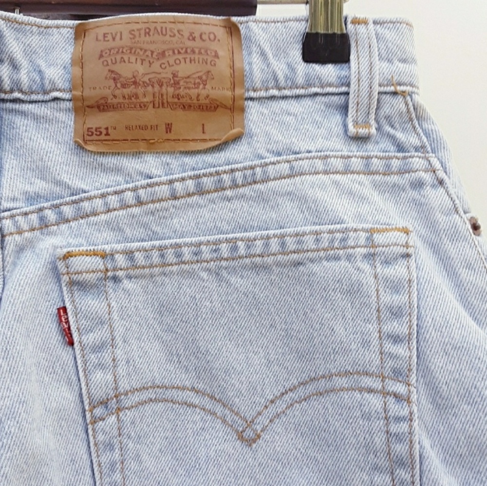 Levi's 551 High Rise Shorts